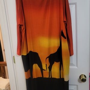 Sassy Jones Sunset Safari Dress